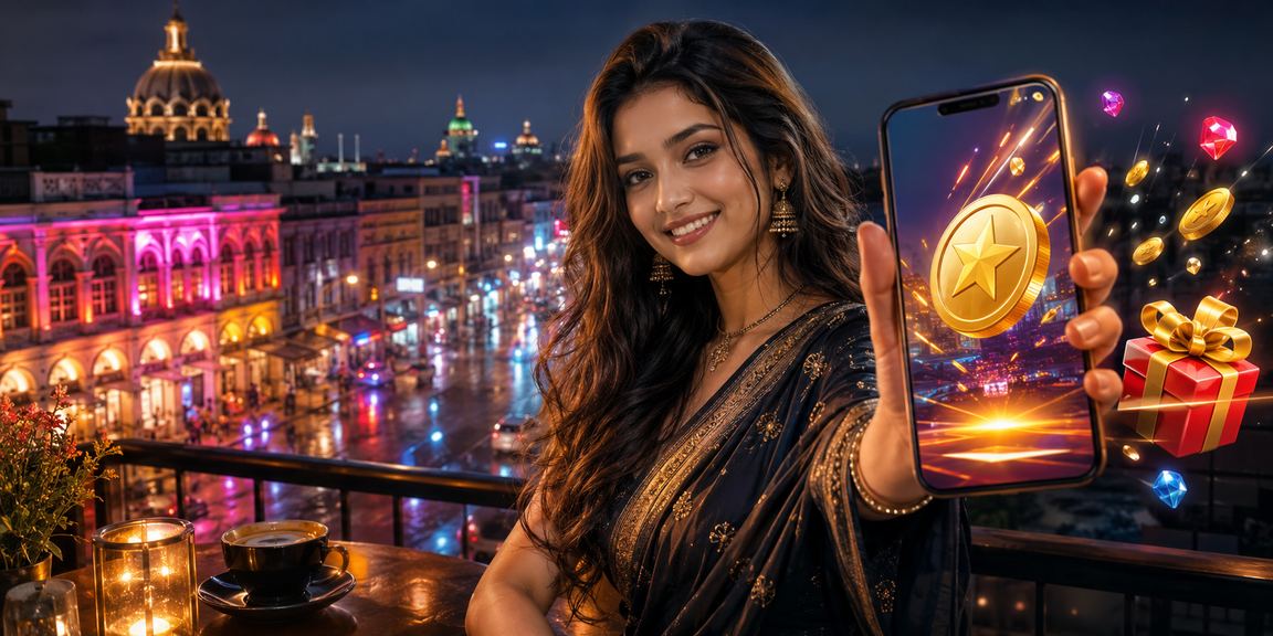 রাজশাহীতে নিয়ন আলোয় bKash দিয়ে বেটিং ডিপোজিট করছেন একজন খেলোয়াড়